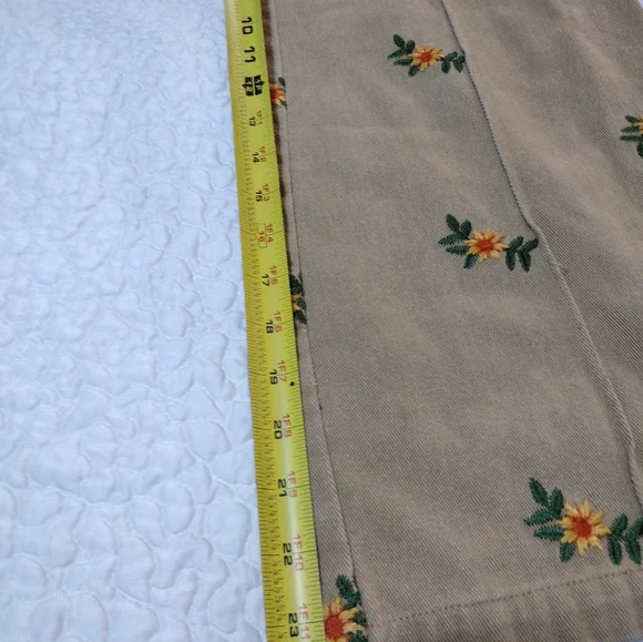 Cider Beige Floral Embroidered Wide-Leg Jumpsuit - Picture 8 of 13
